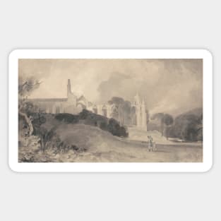 Bolton Priory, Yorkshire by John Sell Cotman Sticker